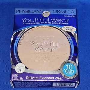 NEW Physicians Formula Youthful Wear Youth-Boosting Powder - Creamy Natural 7832